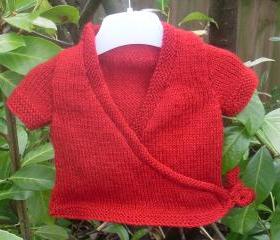 Hand Knitted Baby Cardigan 0-3 months
