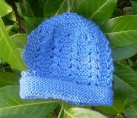 Hand Knitted Baby Hat - Various sizes and colours