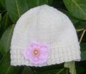 Hand Knitted Baby Hat